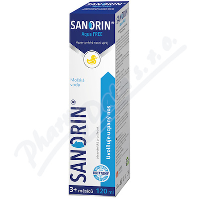 Sanorin Aqua Free sprej—120 ml