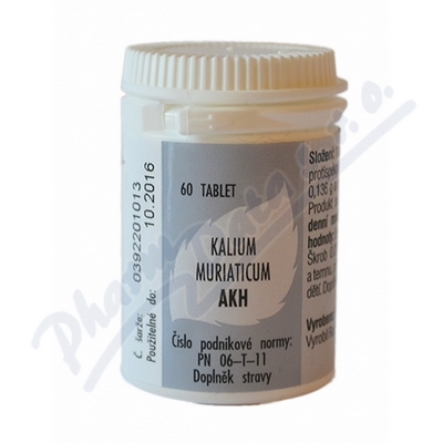 AKH Kalium Muriaticum—60 tablet