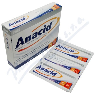 Anacid 258mg/388mg suspenze 12x5 ml