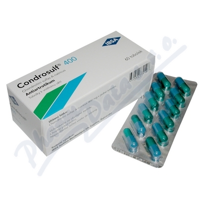 Condrosulf 400 mg—60 tvrdých tobolek