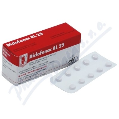 Diclofenac AL 25 —50 tablet