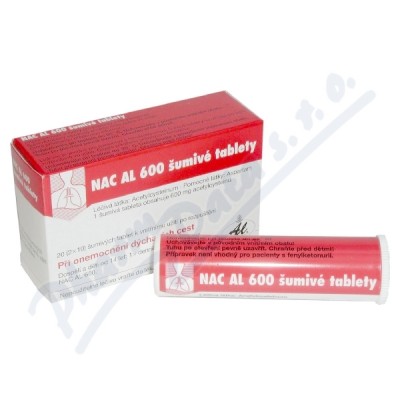 NAC AL 600—20 šumivých tablet