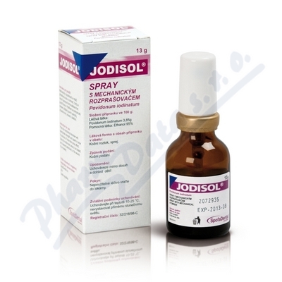 Jodisol Sprej s mechanickým rozprašovačem—13 g