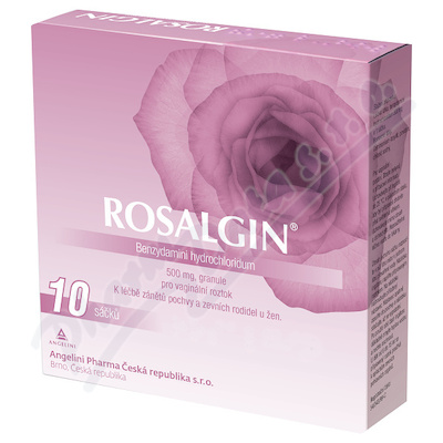 Rosalgin prášek pro poševní roztok—10 sáčků