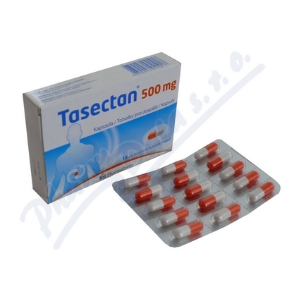 Tasectan 500 mg—15 ks tobolek