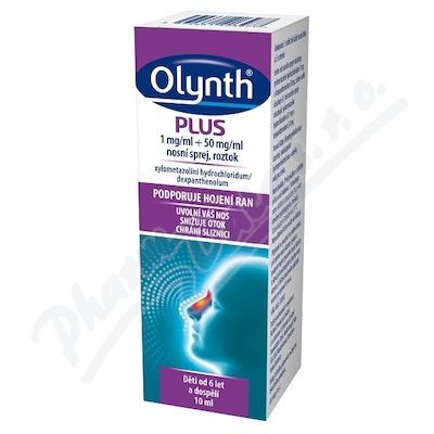Olynth Plus 1mg/ml + 50mg/ml—nosní sprej 10ml