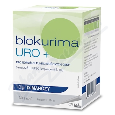 Blokurima URO+ 2g d-manózy—30 sáčků