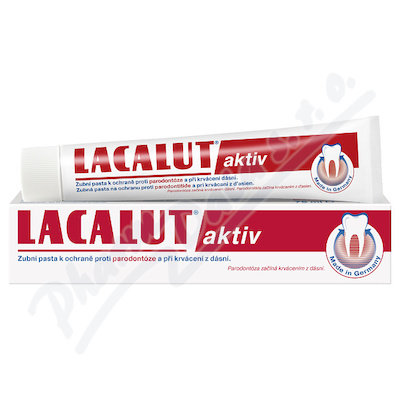 Lacalut Aktiv zubní pasta—75 ml