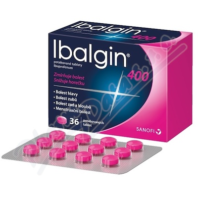 Ibalgin 400 mg—36 tablet