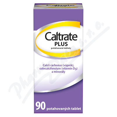 Caltrate Plus—90 tablet AKCE - DOPRODEJ Exp.8/24 (poslední 2 kusy skladem/běžná cena 534,-)