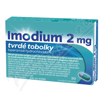 Imodium 2 mg 20 tobolek