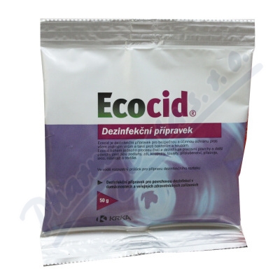 Ecocid prášek pro přípravu dezinfekčního roztoku—50 g