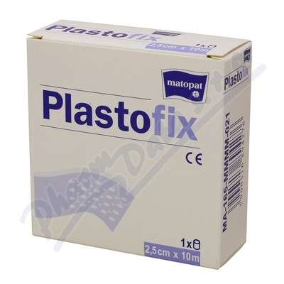 Plastofix netkaná fixační náplast 2,5cm x 10m—1 ks