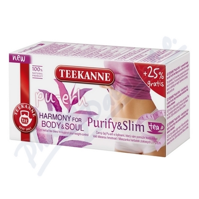 Teekanne Harmony for Body&Soul Purify&Slim—20x1,6 g