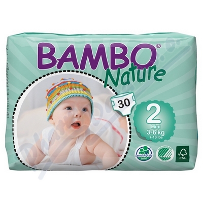 Bambo Nature Mini plenkové kalhotky 3-6kg—30 ks