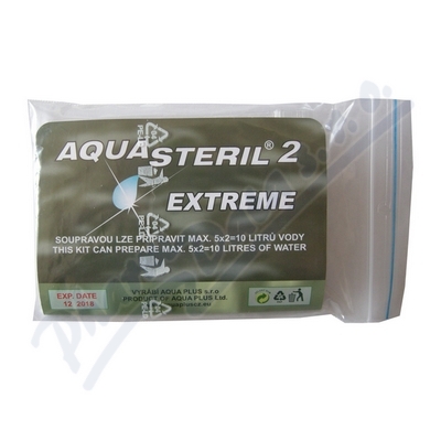 Aquuasteril Extreme Desinfekce vody—5x2 lt