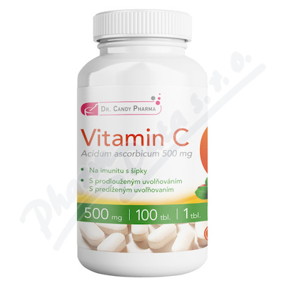Dr.Candy Pharma Vitamin C Premium—100x500mg