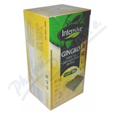 VITTO Intensive Ginko zelený čaj—20x1,5g