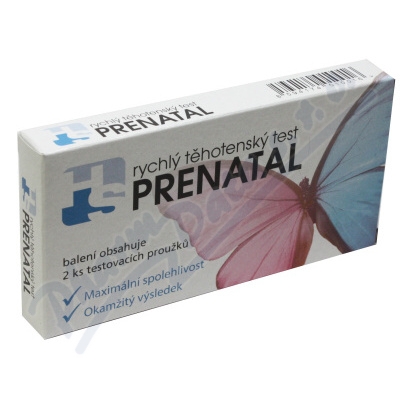Prenatal rychlý těhotenský test—2 ks