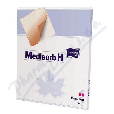 Medisorb H Krytí hydrokolidní—10x10cm, 5ks