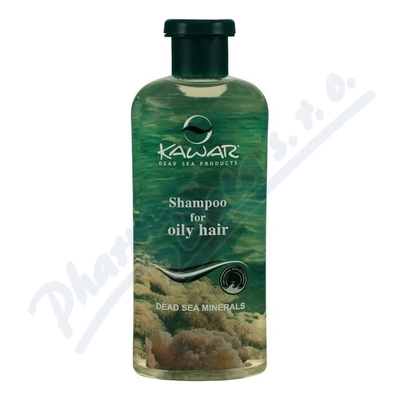 Kawar Šampon na mastné vlasy—S minerály z Mrtvého moře, 400 ml