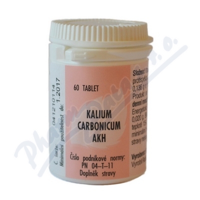 AKH Kalium Carbonicum—60 tablet