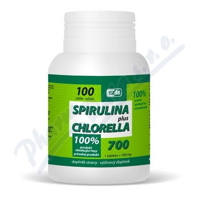 Virde Spirulina Plus Chlorella—100 tablet