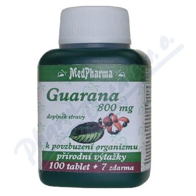 MedPharma Guarana 800mg—107 tablet