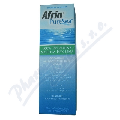 Afrin Pure Sea Isotonic—nosní sprej 75 ml