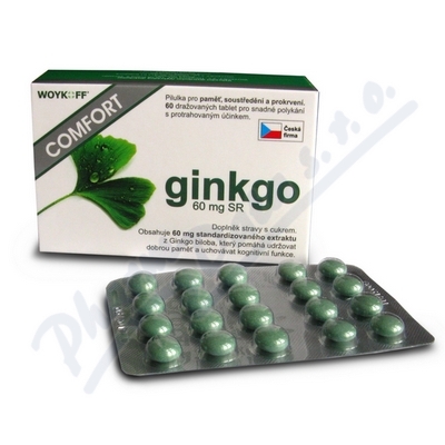 ginkgo COMFORT 60mg SR—60 tablet