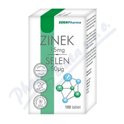 Edenpharma Zinek Selen—100 tablet