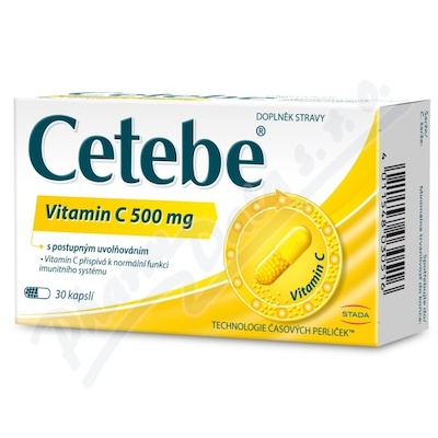 Cetebe vitamin C 500mg—30 tobolek