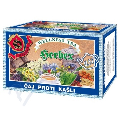 Herbex Čaj Proti kašli—20x 3 g