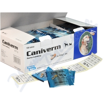 Caniverm A.U.V. 700 mg 100 tablet