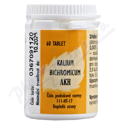 AKH Kalium Bichromicum 60 tablet