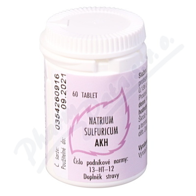 AKH Natrium Sulfuricum—60 tablet