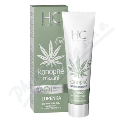 Health Culture Lupénka—konopné mazání 75 ml