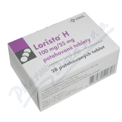 Lorista H 100 mg/25 mg 28 tablet