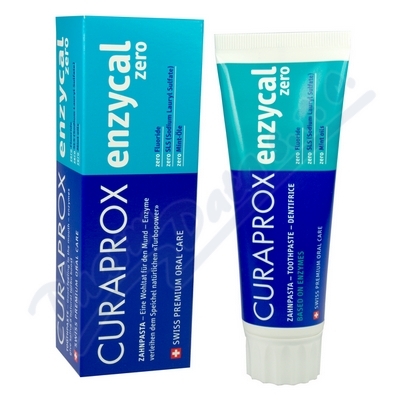Curaprox enzycal Zero—zubní pasta 75 ml