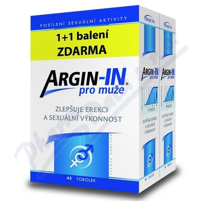 Argin-IN pro muže 1+1—2x45 tobolek