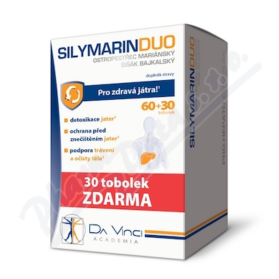 Silymarin DUO DaVinci—60+30 tobolek