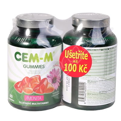 Cem-m Gummies Imunita—60+60 želatinových tablet