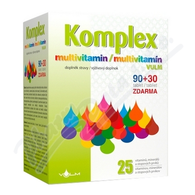 Komplex Multivitamin —90+30 tablet
