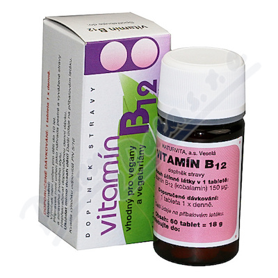 Naturvita Vitamín B12—60 tablet
