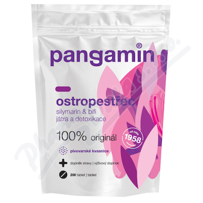 Pangamin Ostropestřec—200 tablet