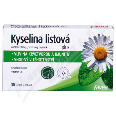 Kyselina listová Plus—30 tobolek