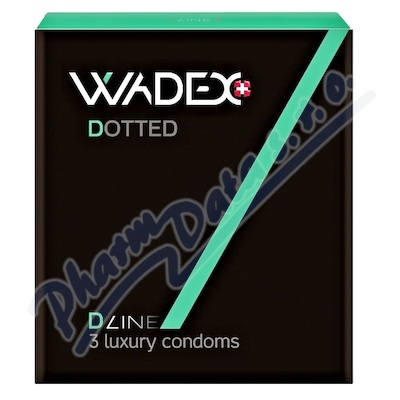 Kondom WADEX Dotted —3 ks