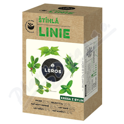 Leros Natur Štíhlá linie Slim Line čaj sáčkový—20x 1.5 g