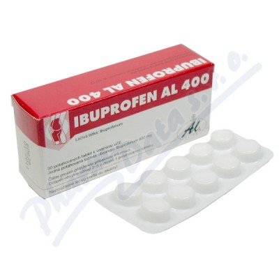 Ibuprofen AL 400 mg —30 potahovaných tablet