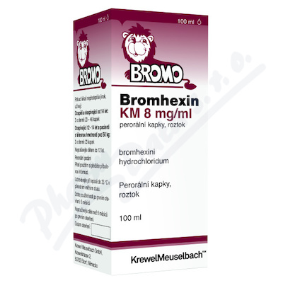 BROMHEXIN 8 KM kapky—1 x 100 ml